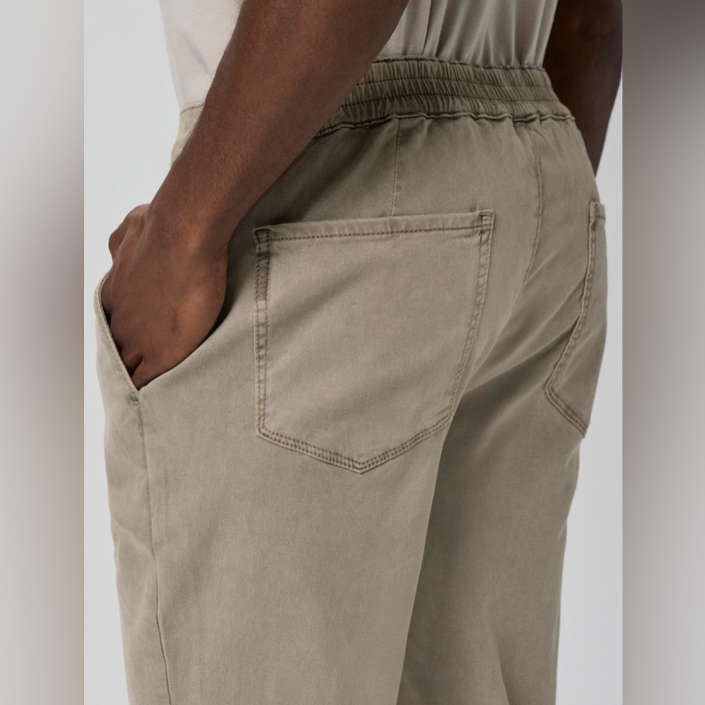 PAIGE Tan Casual Drawstring Pants - Picture 5 of 13
